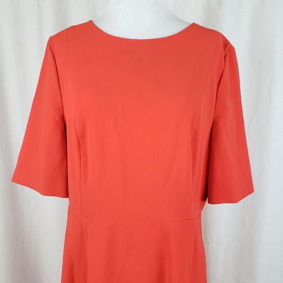 LK Bennett Cayla Cardinal Red Dress Kate Middleton - Picture 2 of 4